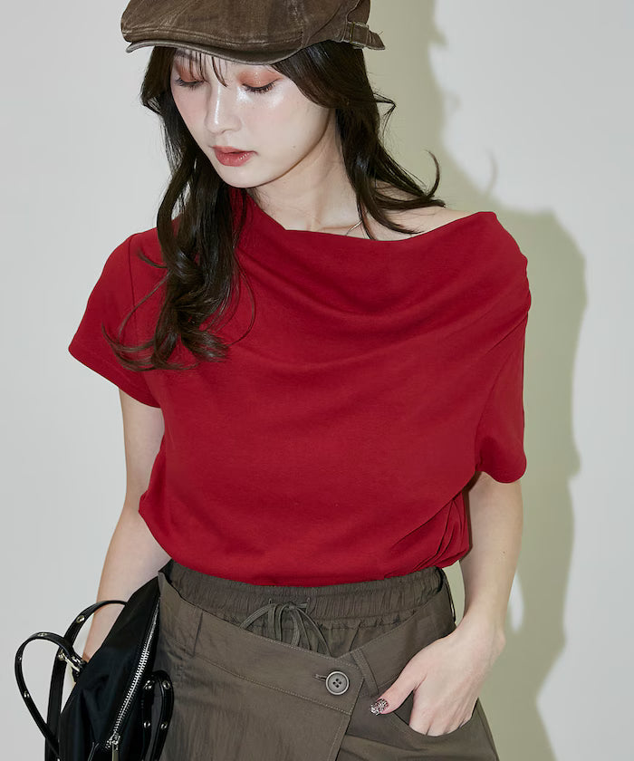 2WAY Draped T-Shirt Limited Release