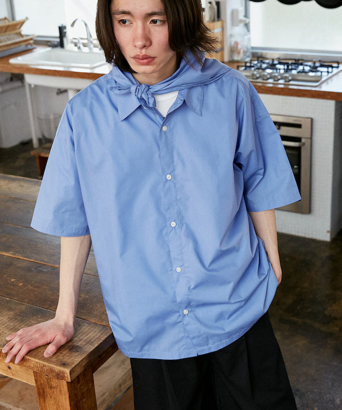 LOVE POP STUDIO Half Sleeve Shirt with Scarf Limited Edition