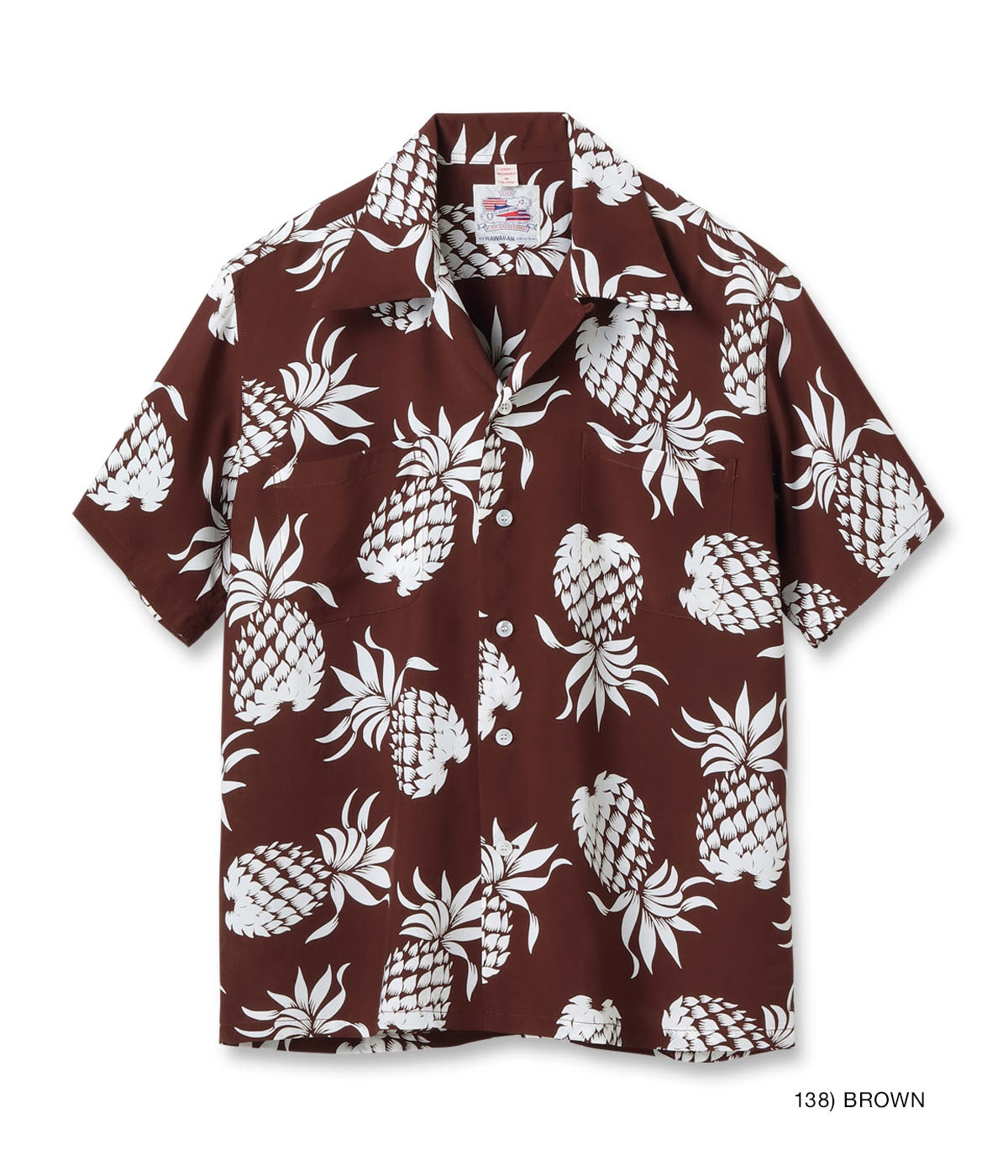 DUKE KAHANAMOKU SPECIAL EDITION “DUKE'S PINEAPPLE” (SHORT SLEEVE) - BROWN