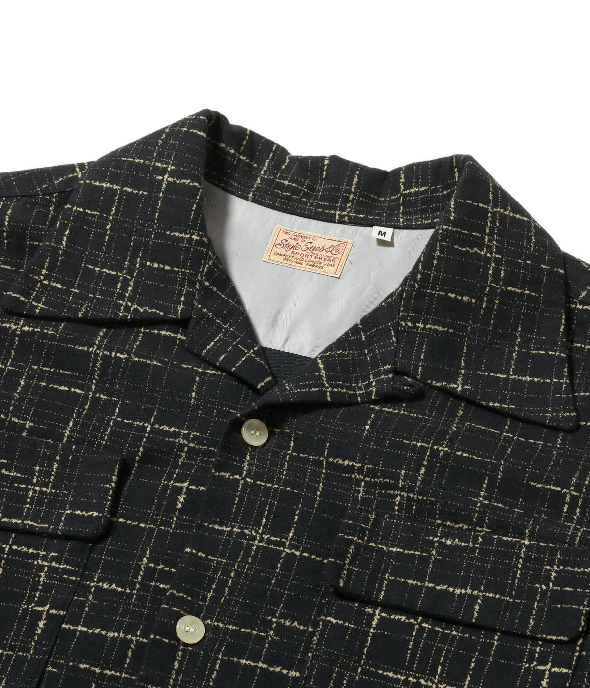 Mid 1950s Style Flannel Sports Shirt “SPLASH”