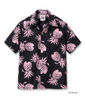 DUKE KAHANAMOKU COOLMAX® HAWAIIAN SHIRT “DUKE'S PINEAPPLE” - BLACK
