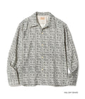 Mid 1950s Style Corduroy Sports Shirt “DIAMOND” - OFF WHITE
