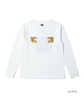 LONG SLEEVE SUKA T-SHIRT EMBROIDERED “TIGER” - WHITE