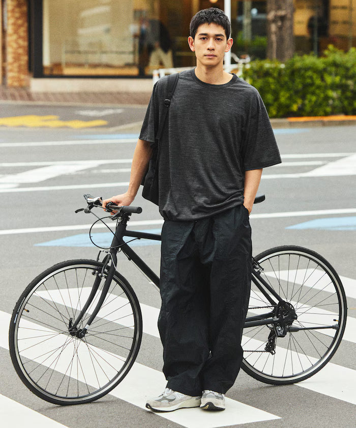 Washable Merino Wool Blend Spindle T-shirt