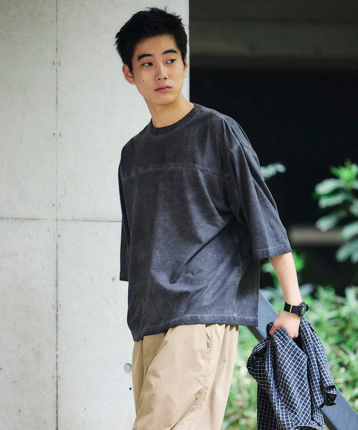 Cold Die Football Crew Neck T-Shirt