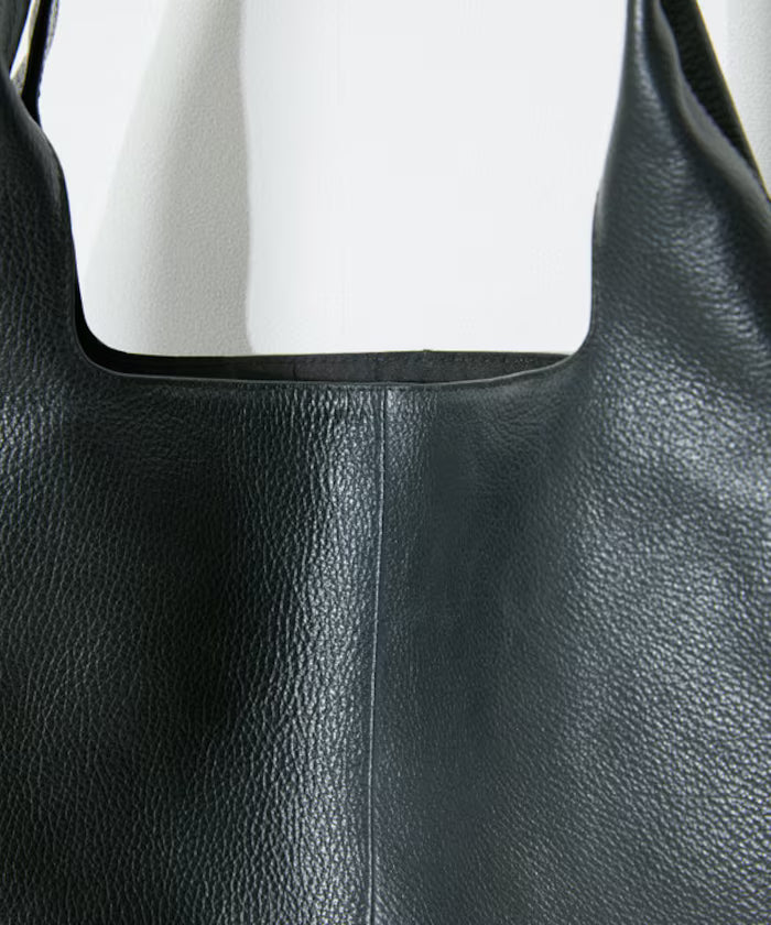 Leather Marche Bag / Leather Marche / Tote Bag / Cowhide / Water-repellent Leather