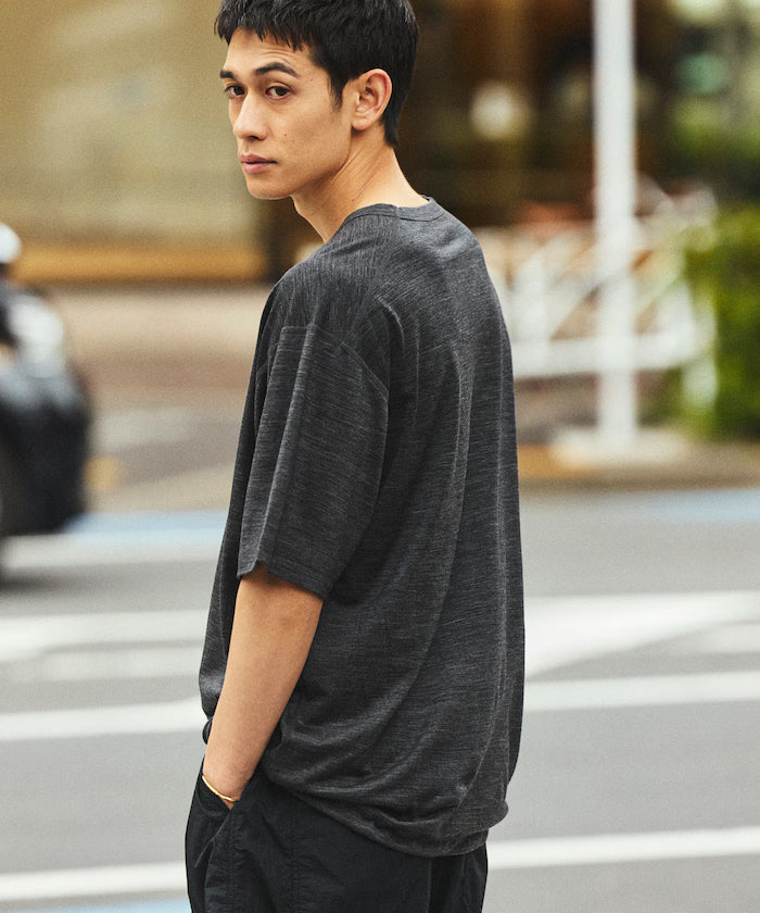 Washable Merino Wool Blend Spindle T-shirt