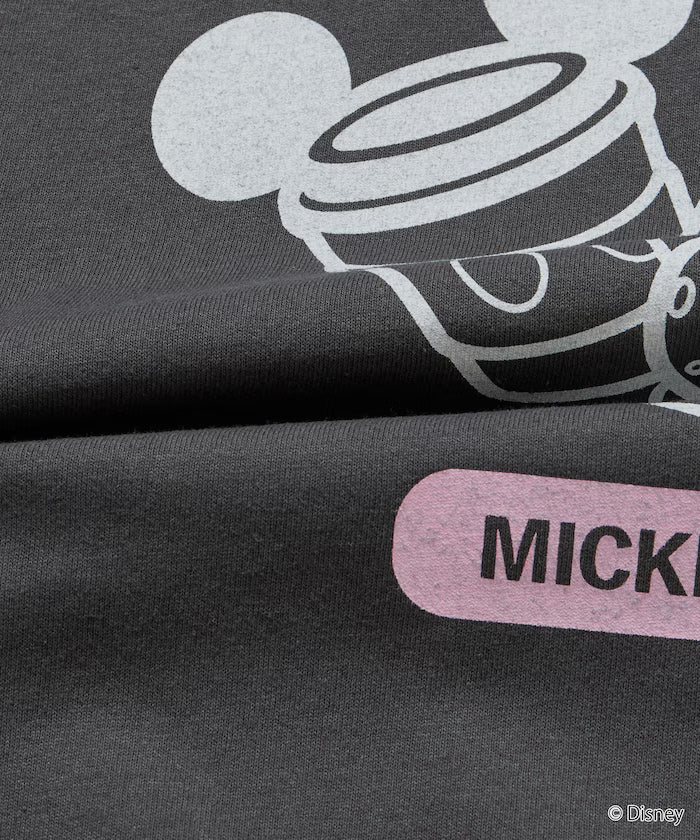 DISNEY/Mickey Mouse/Exclusive Crew Neck Printed Sweatshirt/FOOD 【Limited Release】