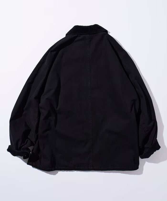 Big Silhouette Corduroy Switch Duck Coverall Jacket [Limited Edition]