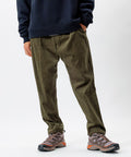 Basic Silhouette Corduroy Easy Pants 【Limited Edition】 - Beige