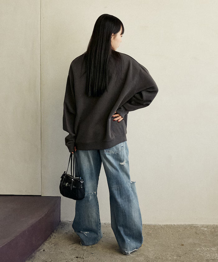 Daisy Embroidered Crew Sweat Limited Edition