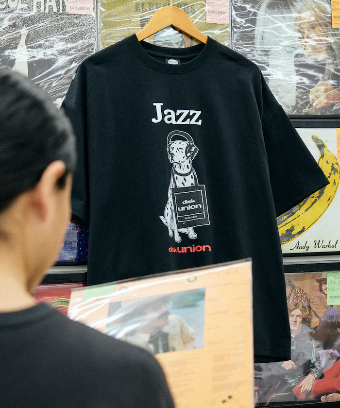Limited Release diskunion×FREAK'S STORE Exclusive Dalmatian Big Silhouette Print Crew Neck T-Shirt
