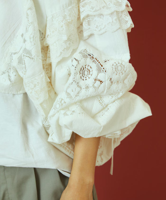 2WAY Lace Bolero & Chaps Pants