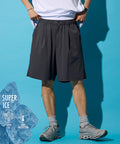 SUPER ICE / Super Ice Easy Short Pants with Contact Cooling / Quick Dry / UV Cut - Charcoal
