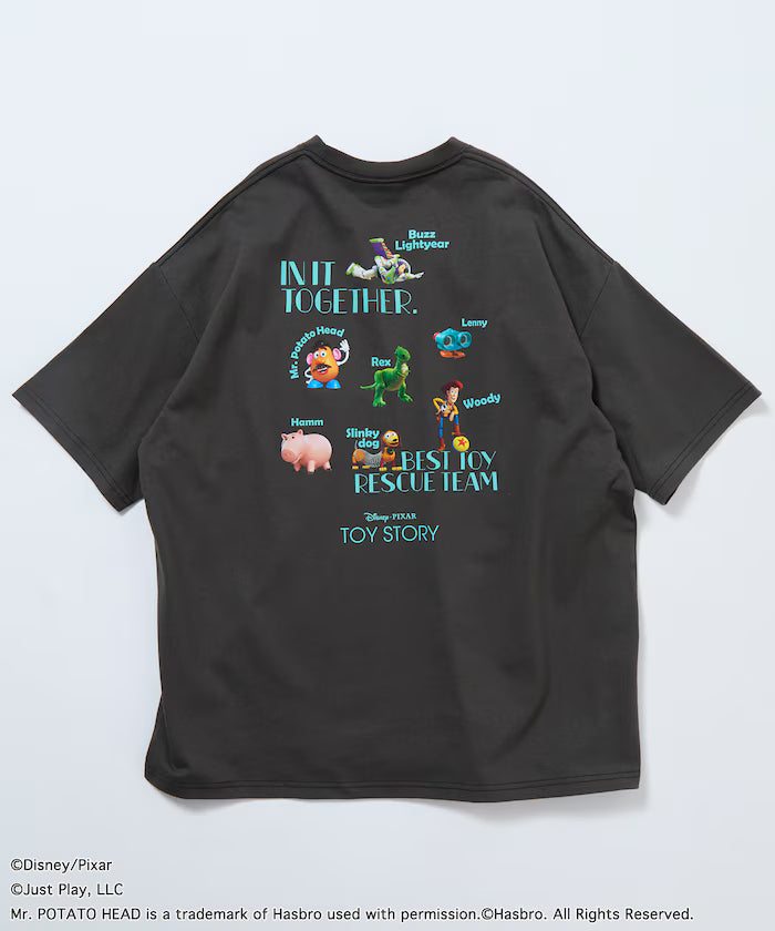 [TOY STORY] Exclusive Back Print Crew Neck T-Shirt / RANDOM [Limited Edition]