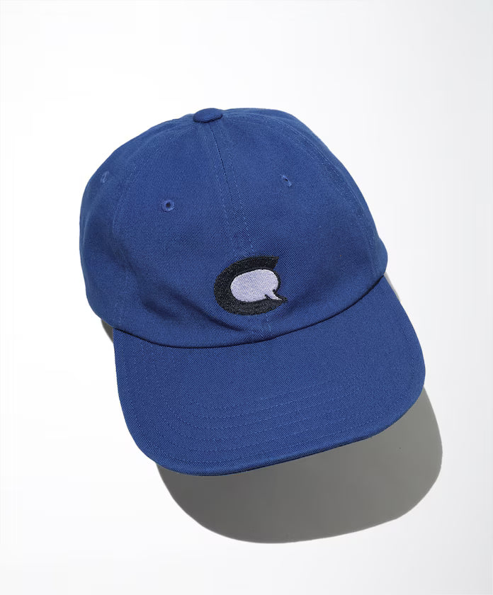 Cotton Twill 6 Panel Cap “C” - Blue