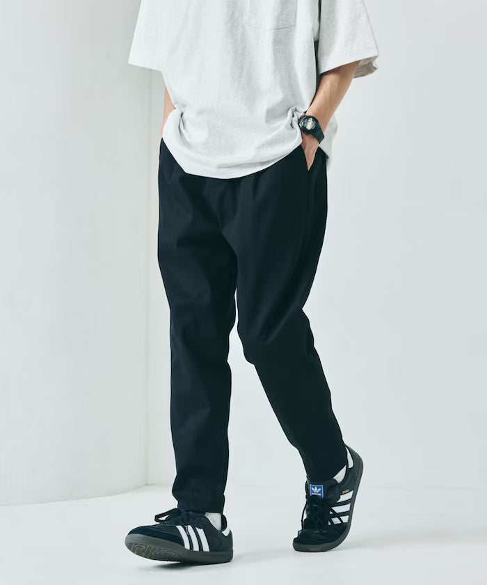 Basic Silhouette Stretch Easy Tapered Pants 【Limited Release】