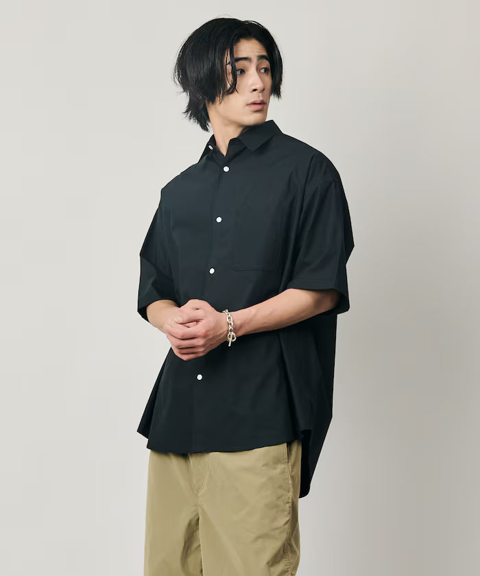 Relax Fit Relaxed Fit Short Sleeve Regular Collar Shirt [Limited Edition]