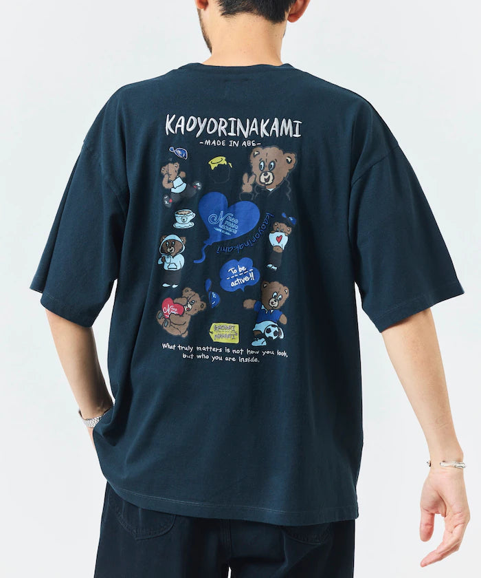 [May 22 12:00 Sales Start] kaoyorinakami × FREAK'S STORE / Kaoyorinakami Special Edition Random Bear Tee