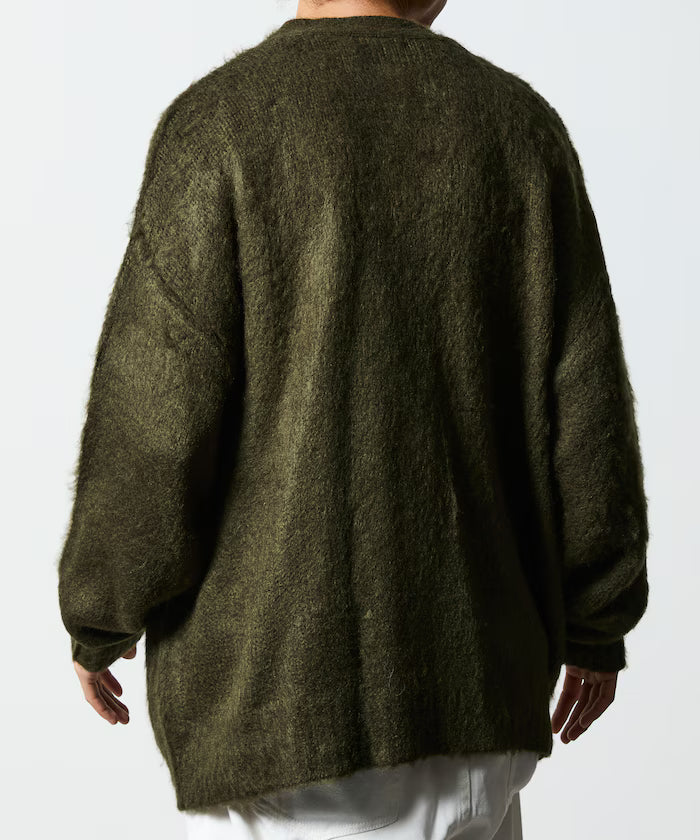 Relax Fit Shaggy Knit Loose Cardigan 【Limited Edition】