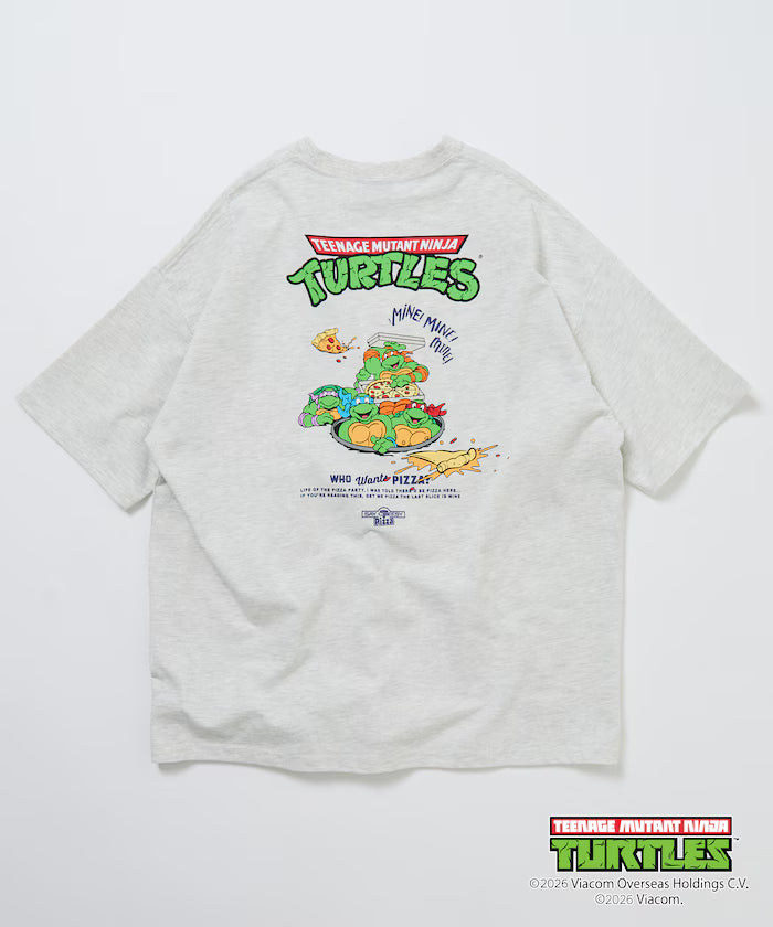Teenage Mutant Ninja Turtles/Mutant Turtles Special Big Silhouette Back Print T-Shirt 【Limited Edition】