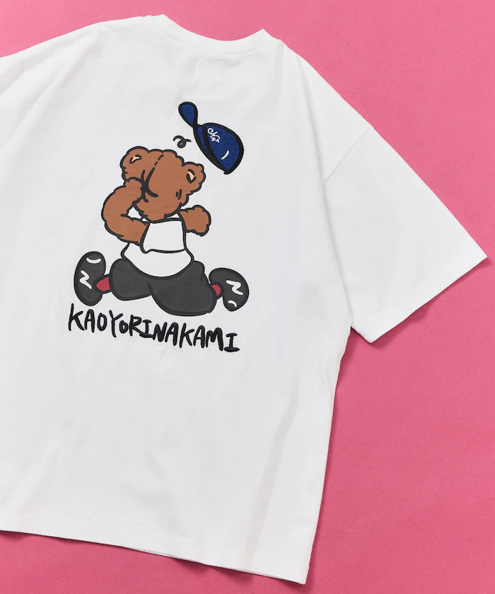 [Sales start on May 22 at 12:00] kaoyorinakami × FREAK'S STORE / Kaoyorinakami limited edition Hashiri Punch Bear Tee