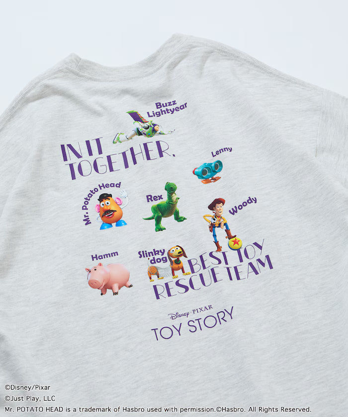 [TOY STORY] Exclusive Back Print Crew Neck T-Shirt / RANDOM [Limited Edition]
