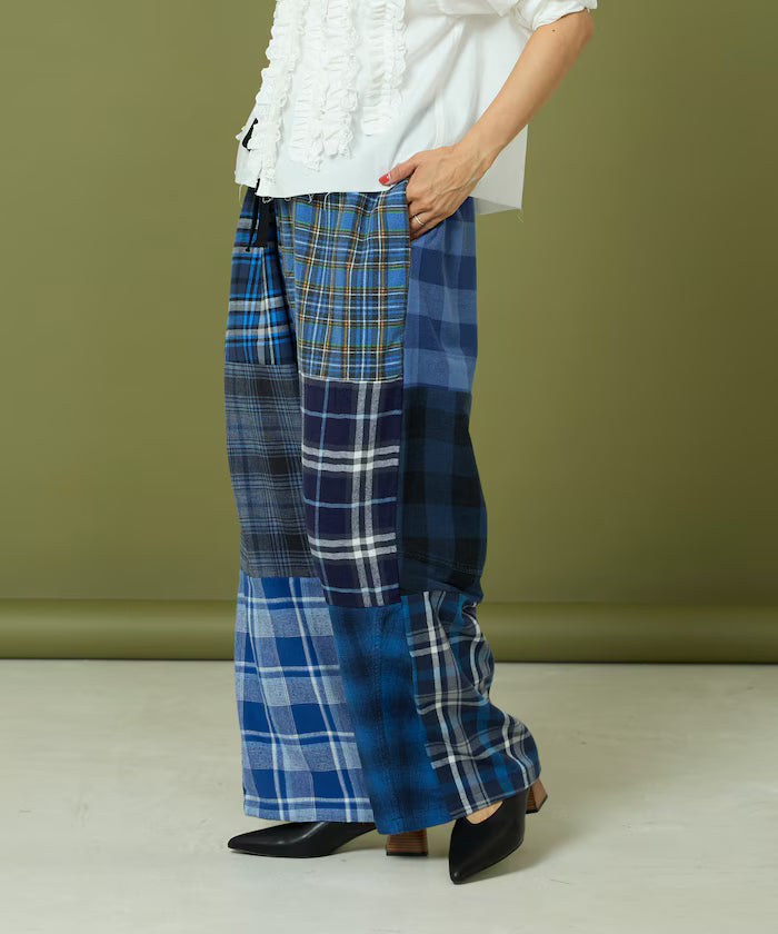 Flannel Check Easy Pants