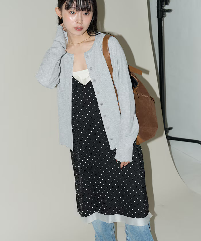Mini Waffle Mellow Cardigan Limited Edition