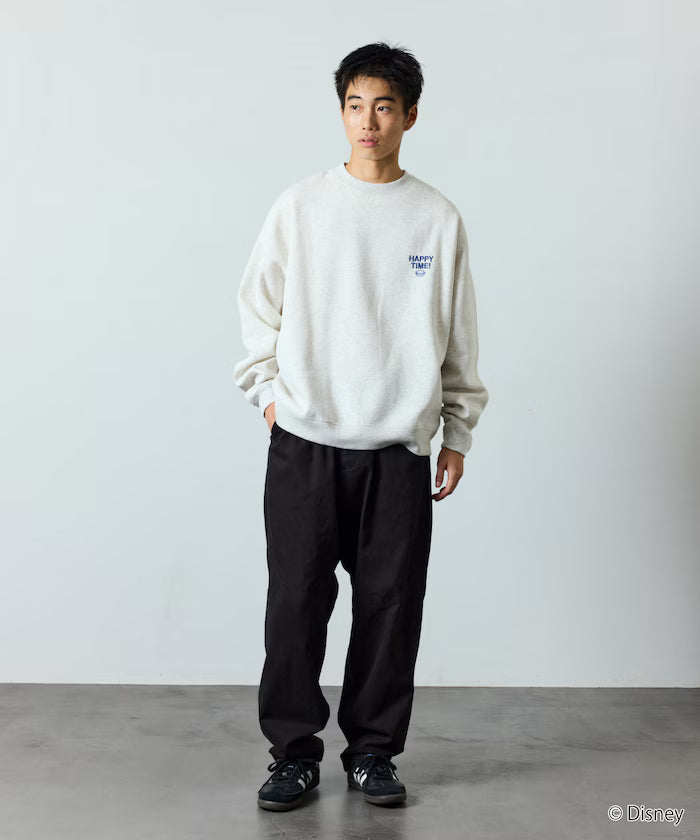 DISNEY/Mickey Mouse/Custom Crew Neck Printed Sweatshirt/Heart [Limited Edition]