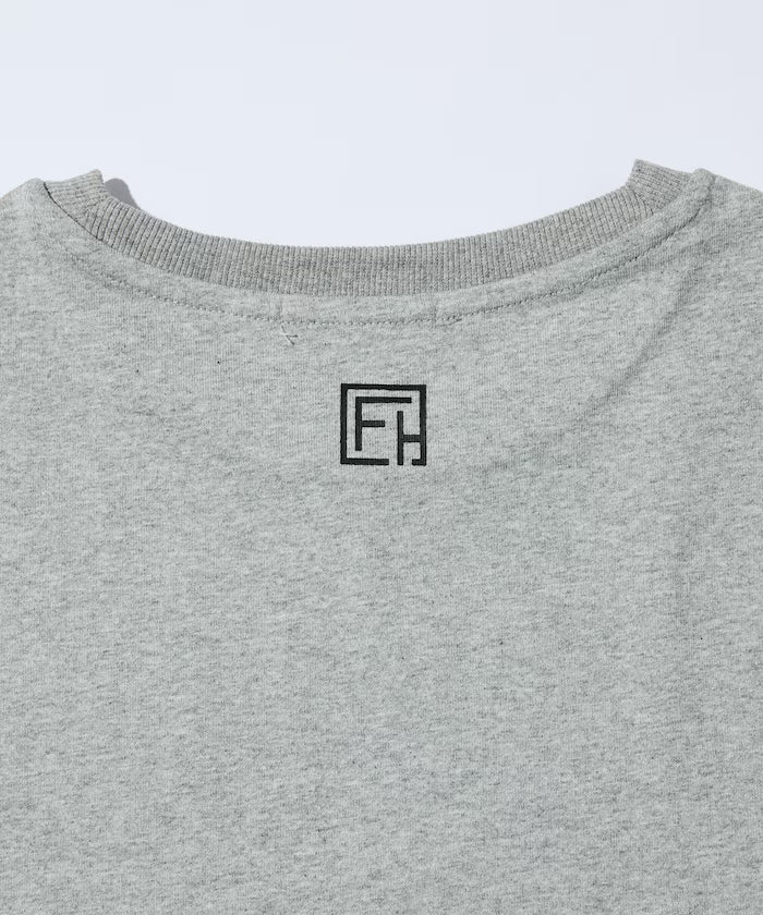6oz Front Logo Print Crew Neck T-Shirt / Back Print T-Shirt PRINT BURGER