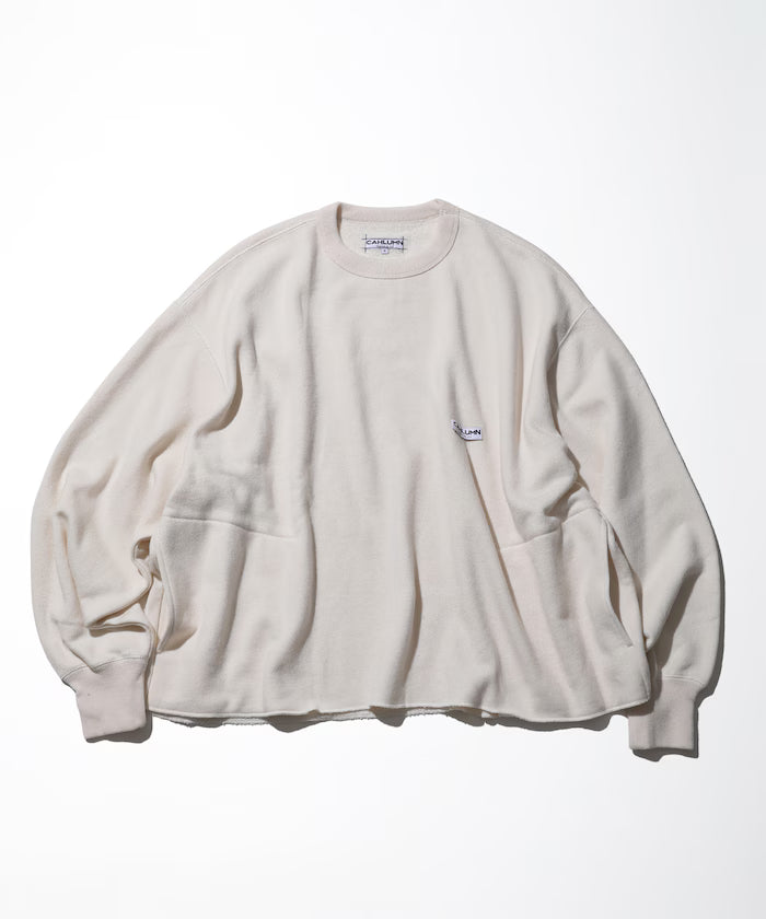 Wool Cotton Loop Back Sweatshirt