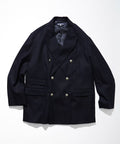 Merino WooL Saxony Double Breasted Blazer 1.1 - Navy