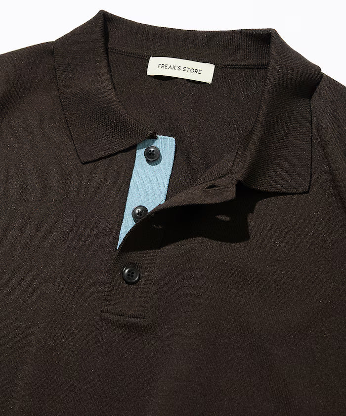Relax Fit Relax Fit Cool Touch Color Block Knit Polo Shirt [Limited Edition]
