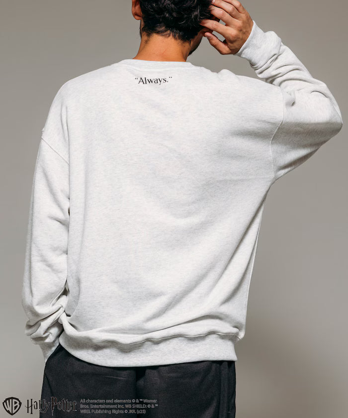 Harry Potter/Snape Front Print Crew Neck Sweatshirt