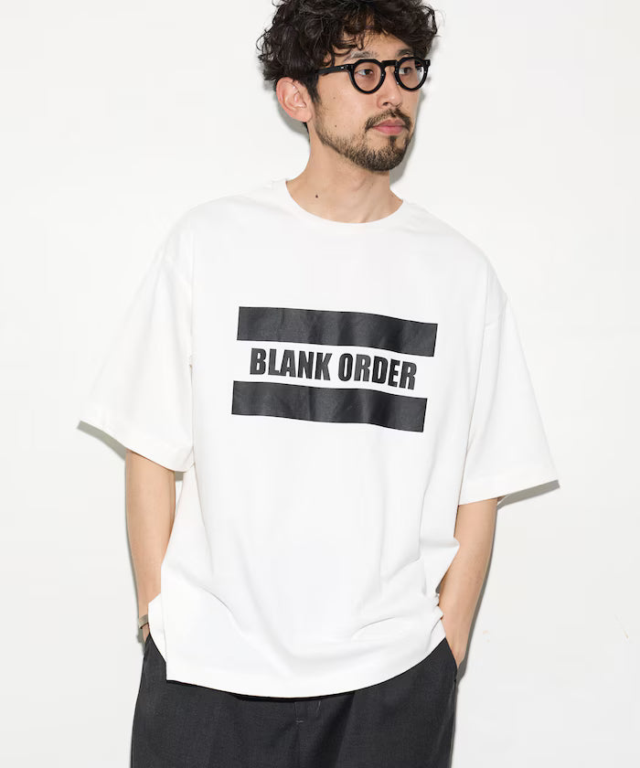 6oz Front Logo Print Crew Neck T-Shirt / Back Print T-Shirt PRINT BURGER