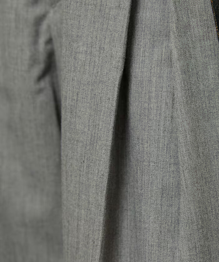 Tuck Wide Slacks Pants