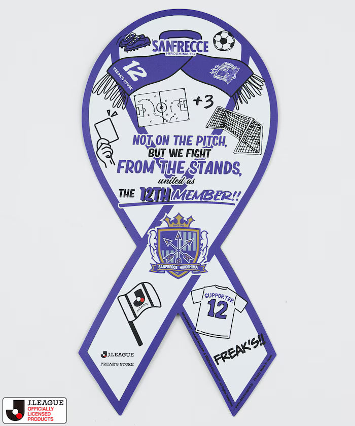 [Sales starting on May 15 at 12:00] J.LEAGUE × FREAK’S STORE Exclusive RIBBON MAGNET - Sanfrecce Hiroshima
