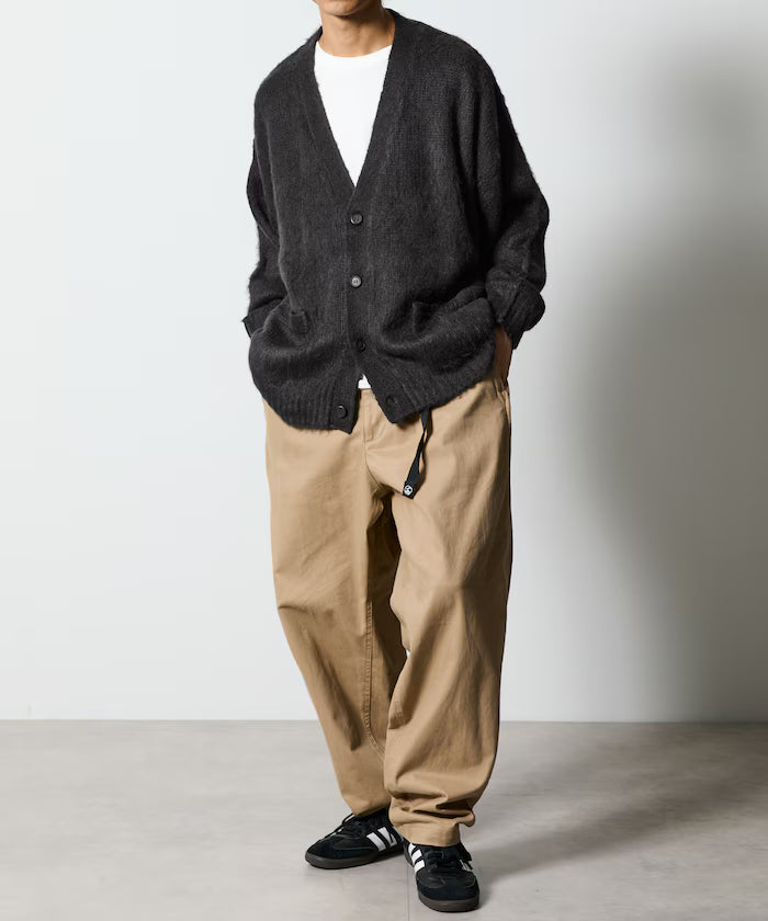 Relax Fit Shaggy Knit Loose Cardigan 【Limited Edition】