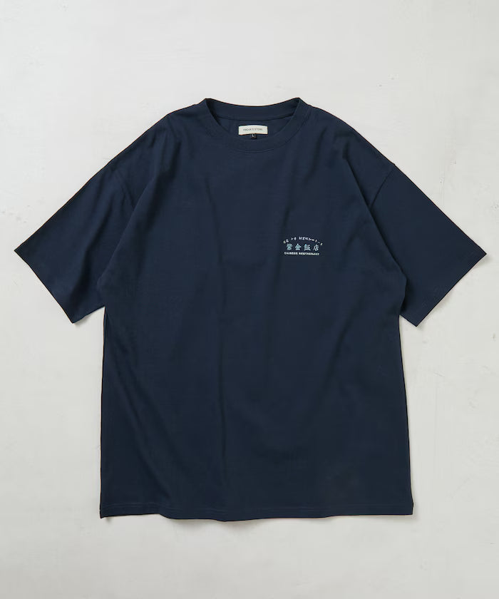 Limited Edition Purple Gold Hotel x FREAK'S STORE Exclusive Back Print Crew Neck T-Shirt