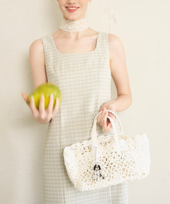 Raffia Boston Bag / Basket Bag