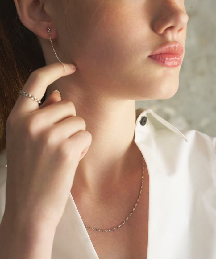 [April 1, 12:00 release] SILVER925 chain necklace / unisex