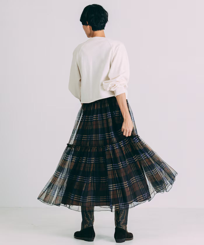 Tulle Docking Salopette Dress