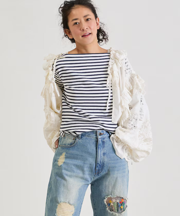 Collar 2WAY Lace Bolero & Chaps