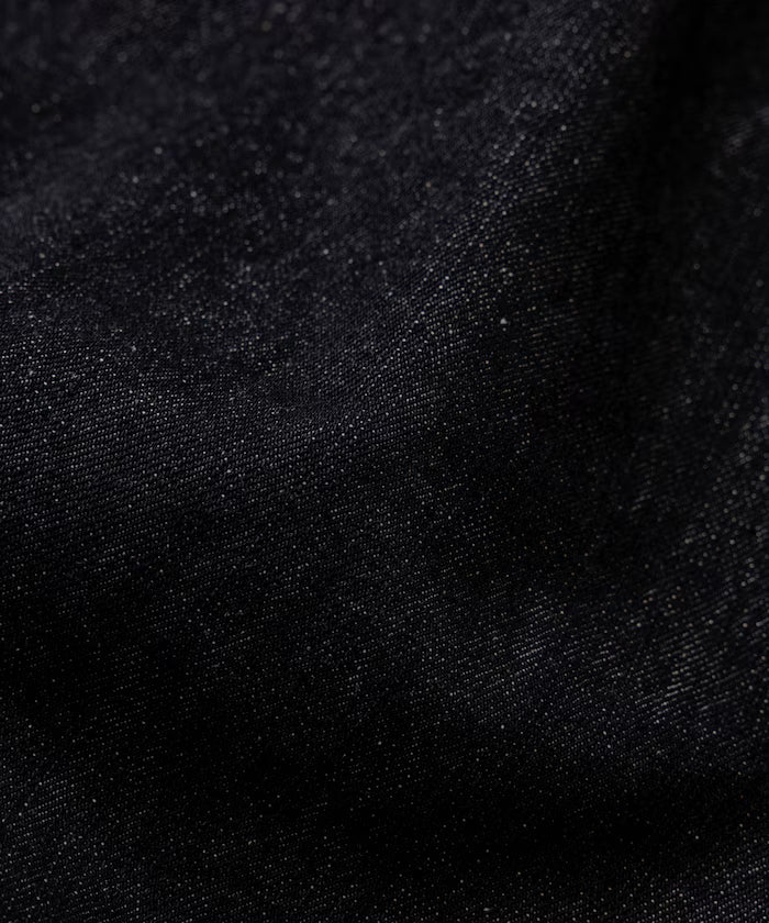 Wide Silhouette Curve Denim Pants One Wash