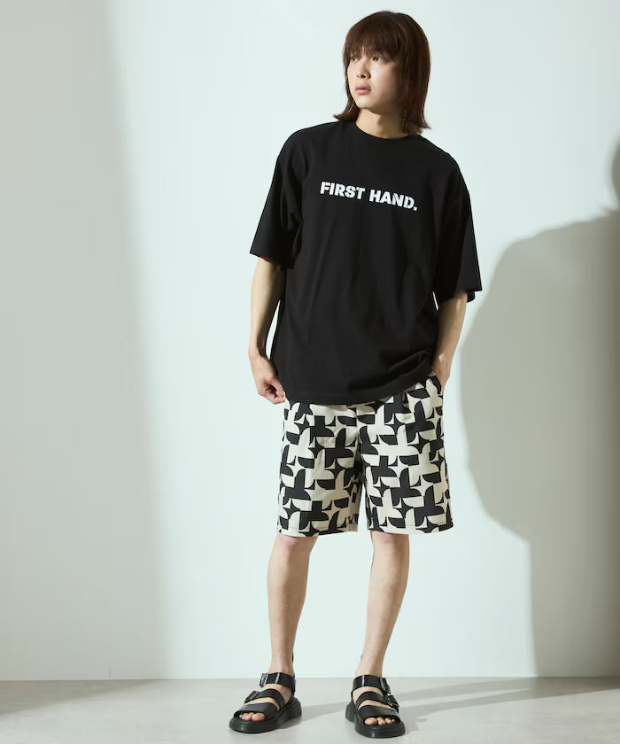 Pattern Easy Shorts / All-over Print Short Pants / Compatible with Setup
