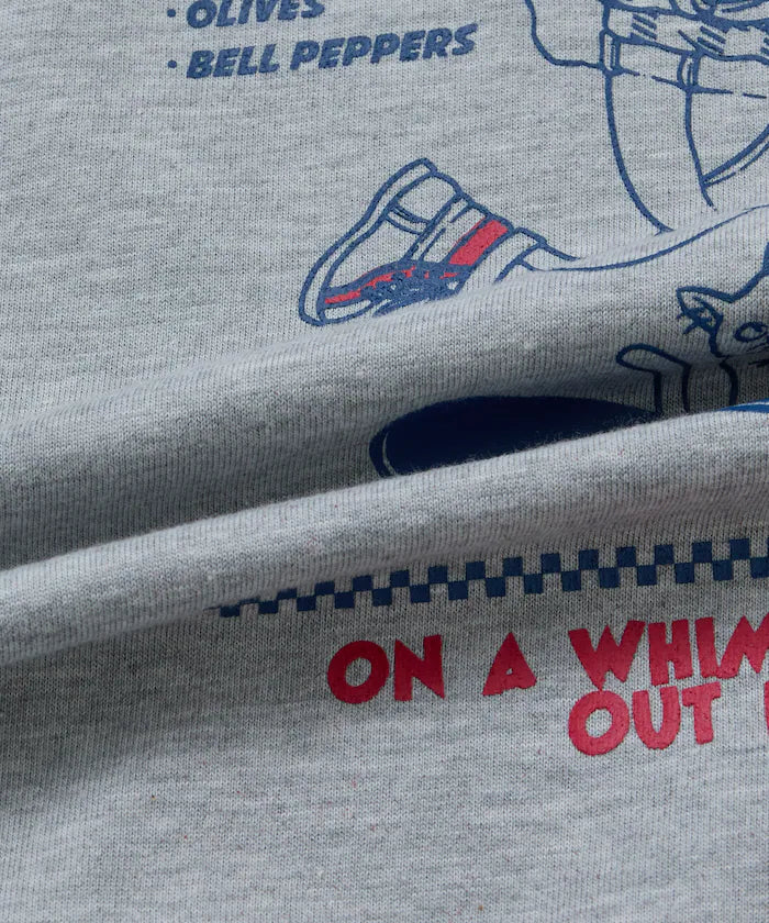 Limited Edition Big Silhouette Back Print T-Shirt SKATE MAN