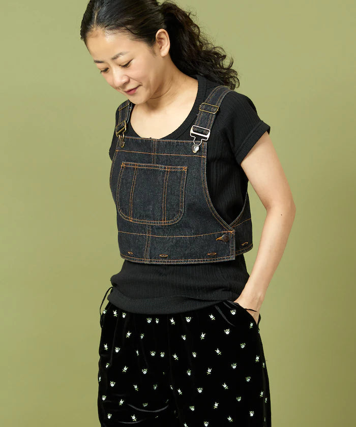 Tulle Docking Salopette Dress