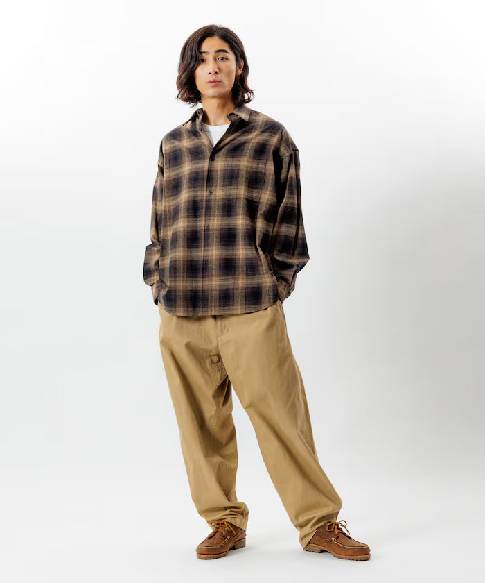 Relax Fit Relax Fit Ombre Check Flannel Shirt [Limited Edition]