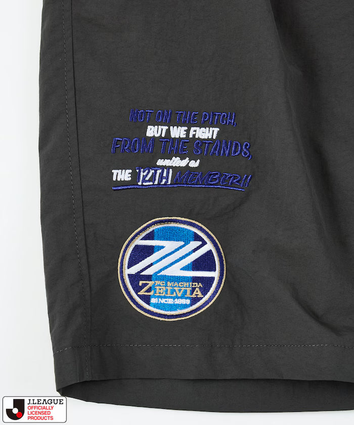 [May 15 12:00 Start of sale] J.LEAGUE × FREAK'S STORE Special Order SUPPORTERS NYLON SHORTS [FC Machida Zelvia]